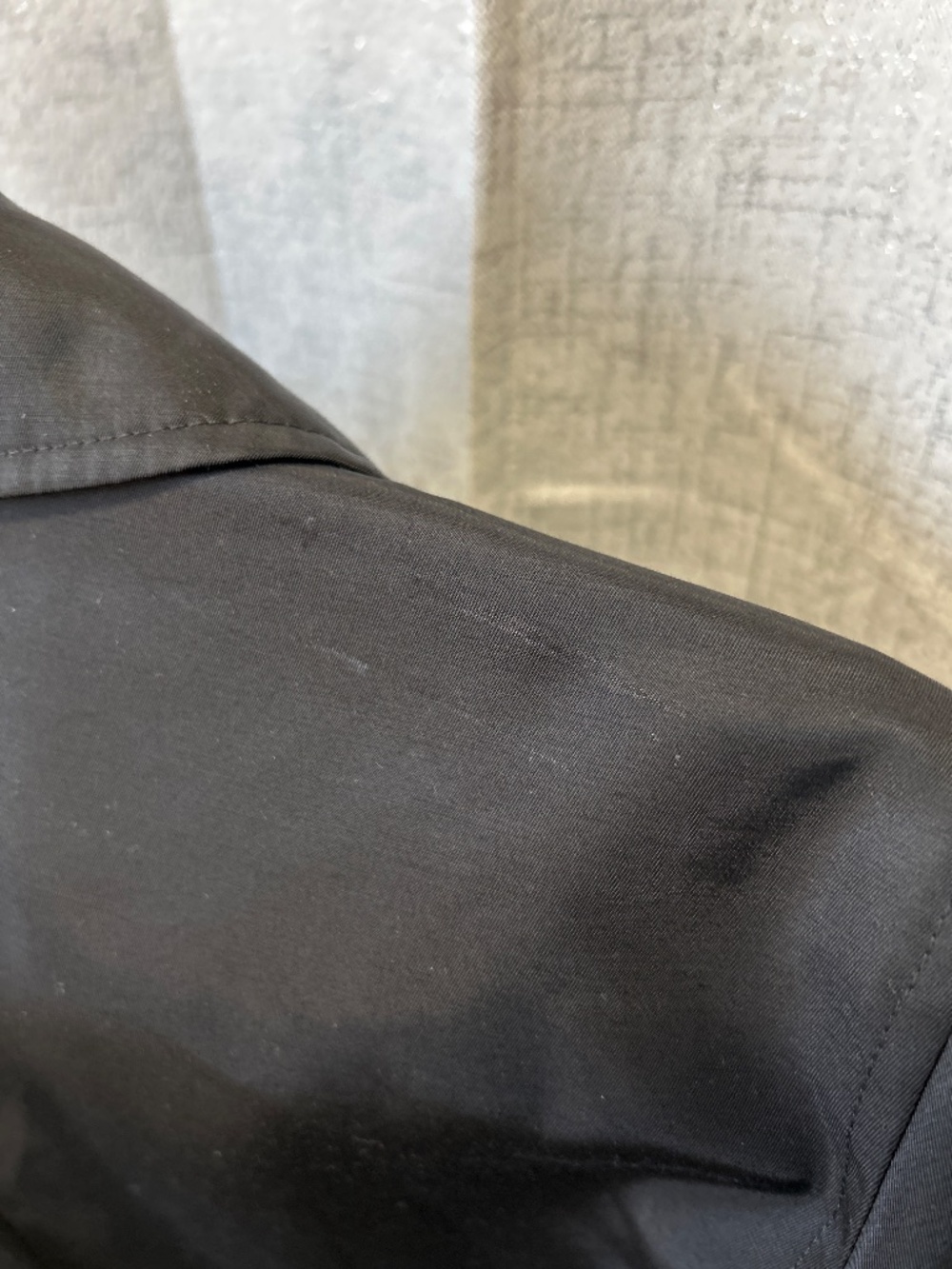 LAUREN RALPH LAUREN BLACK TRENCH COAT SIZE SMALL - Picture 16 of 16